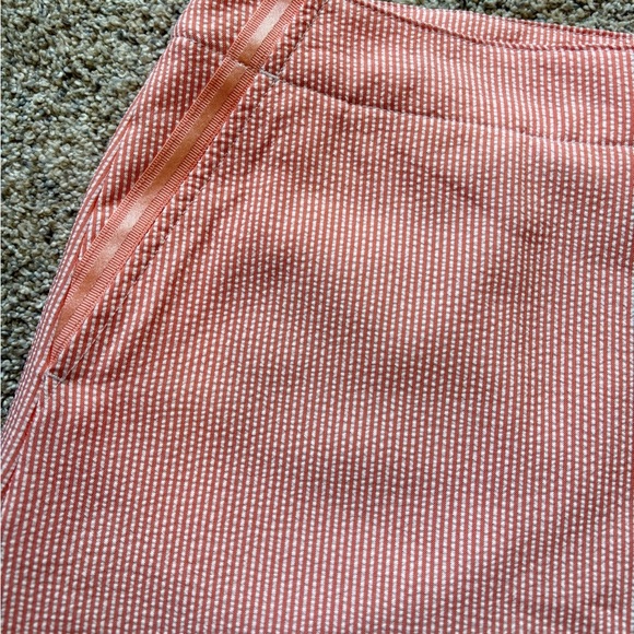 Lady Hagen Peach Striped Golf Skort size 10 - Picture 3 of 5